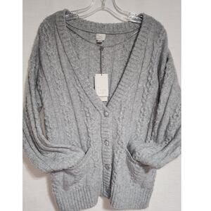 a new day gray women's sweater woman's size small